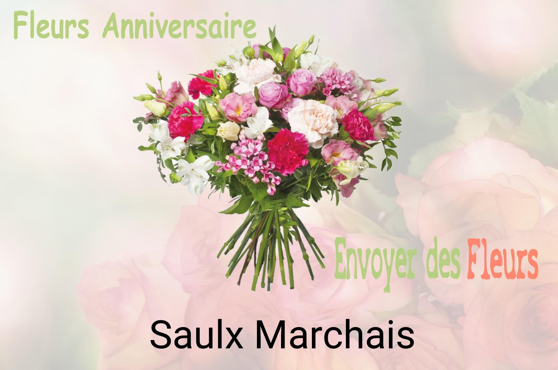 Bouquet de fleurs d’anniversaire livré à Saulx-Marchais