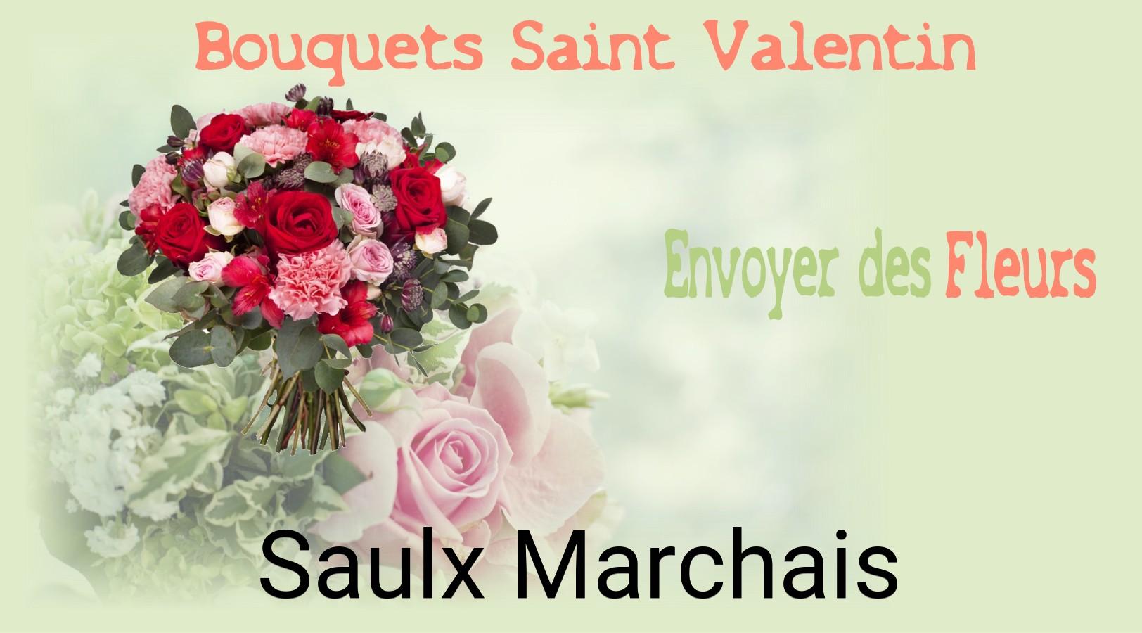 Roses de Saint-Valentin livrées à Saulx-Marchais