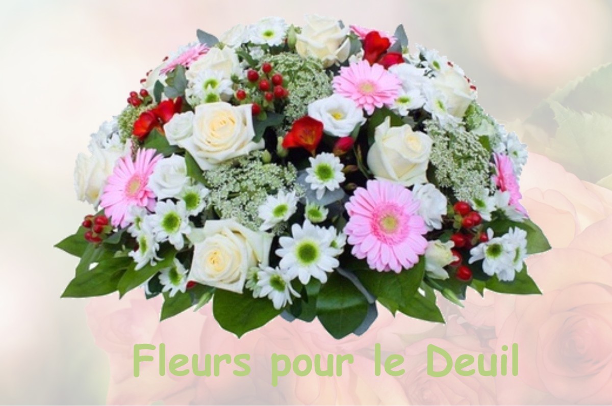 fleurs deuil SAULX-MARCHAIS